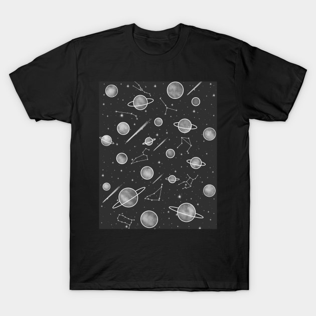 Aesthetic space T-Shirt by Morishasha